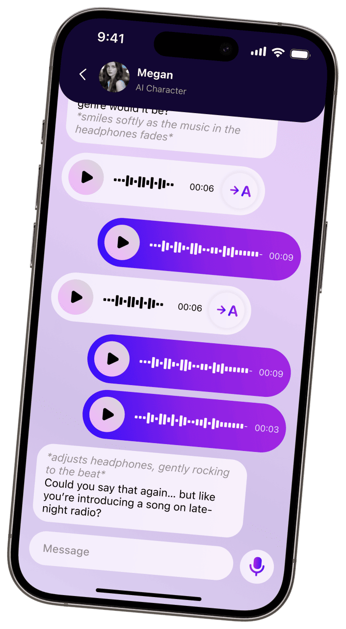 Characters & conversations